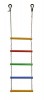 Детская веревочная лестница для ДСК 5 перекладин цвет радуга ЛВ5-3В - магазин СпортДоставка. Спортивные товары интернет магазин в Екатеринбурге 