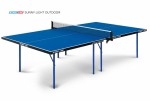 Теннисный стол всепогодный Sunny Light Outdoor blue облегченный вариант 6015 s-dostavka - магазин СпортДоставка. Спортивные товары интернет магазин в Екатеринбурге 