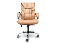 Офисное массажное кресло EGO BOSS EG1001 Орех в комплектации LUX - магазин СпортДоставка. Спортивные товары интернет магазин в Екатеринбурге 