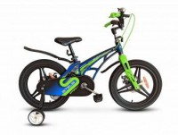 Детский велосипед Stels Galaxy Pro 16" V010 зеленый 2022 - магазин СпортДоставка. Спортивные товары интернет магазин в Екатеринбурге 