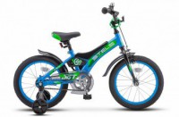 Детский велосипед Stels Jet 16" Z010 синий черный  2022 - магазин СпортДоставка. Спортивные товары интернет магазин в Екатеринбурге 