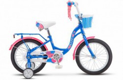 Детский велосипед Stels Jolly 16" V010 голубой розовый - магазин СпортДоставка. Спортивные товары интернет магазин в Екатеринбурге 