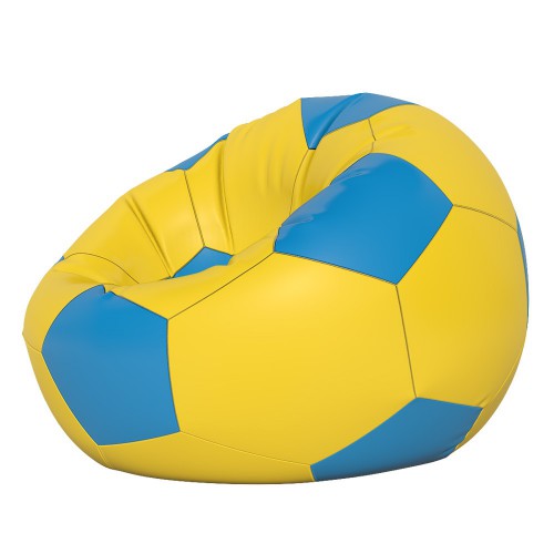 Мягкое кресло мяч желтый 90см средний - магазин СпортДоставка. Спортивные товары интернет магазин в Екатеринбурге 
